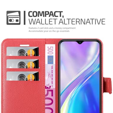 Realme X2 / XT / Oppo K5 Deksel Etui Case (rød)