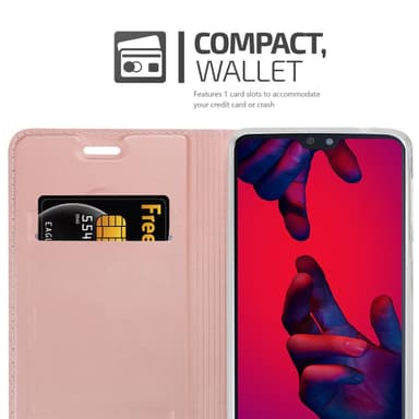 Huawei P20 PRO / P20 PLUS lommebokdeksel etui (rosa)