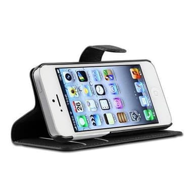 iPhone 5 / 5S / SE 2016 Deksel Etui Case (svart)