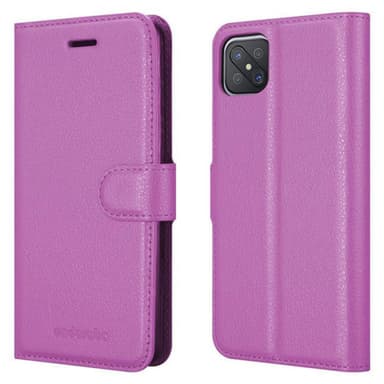 Oppo A92s Deksel Etui Case (lilla)