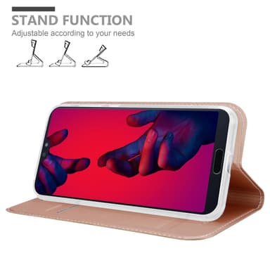 Huawei P20 PRO / P20 PLUS lommebokdeksel etui (rosa)