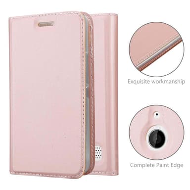 Sony Xperia E1 lommebokdeksel etui (rosa)