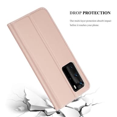 Huawei P40 PRO / P40 PRO+ lommebokdeksel etui (rosa)