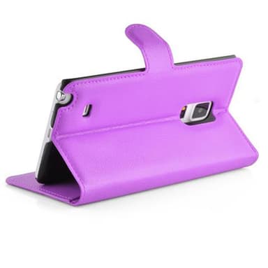 Samsung Galaxy NOTE EDGE Deksel Etui Case (lilla)