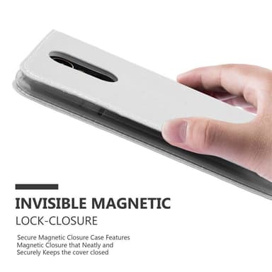 LG K10 2017 lommebokdeksel etui (sølv)