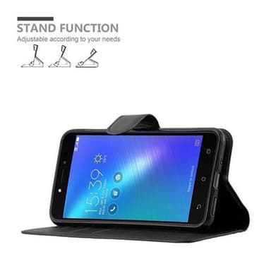 Asus ZenFone LIVE / 3 GO Deksel Etui Case (svart)