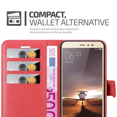 Xiaomi RedMi PRO Deksel Etui Case (rød)
