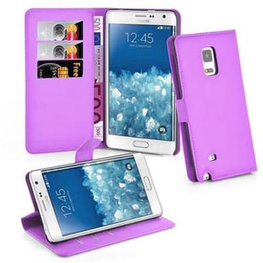 Samsung Galaxy NOTE EDGE Deksel Etui Case (lilla)