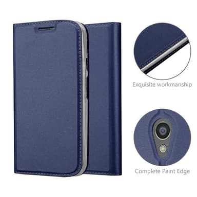 Motorola MOTO G2 lommebokdeksel etui (blå)