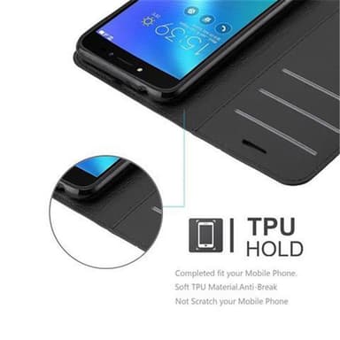 Asus ZenFone LIVE / 3 GO Deksel Etui Case (svart)