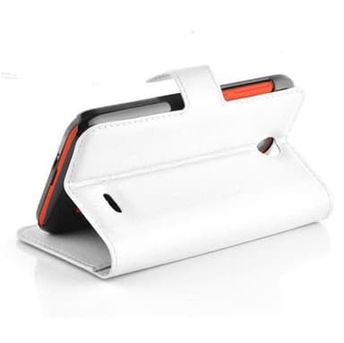 HTC Desire 310 Deksel Etui Case (hvit)