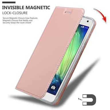 Samsung Galaxy A7 2015 lommebokdeksel etui (rosa)