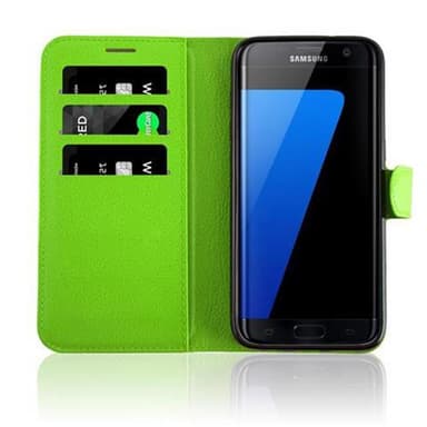 Samsung Galaxy S7 EDGE Deksel Etui Case (grønn)