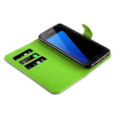 Samsung Galaxy S7 EDGE Deksel Etui Case (grønn)