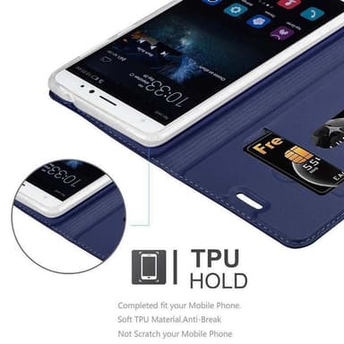 Huawei MATE S lommebokdeksel etui (blå)