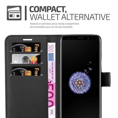 Samsung Galaxy S9 Deksel Etui Case (svart)