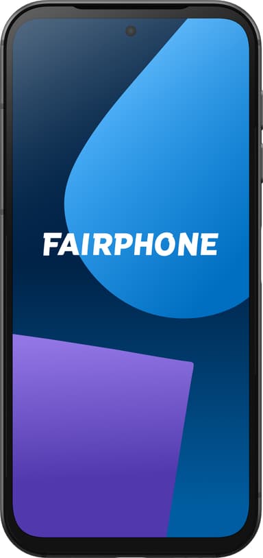 Fairphone 5 5G smarttelefon 6/128GB (matt sort)