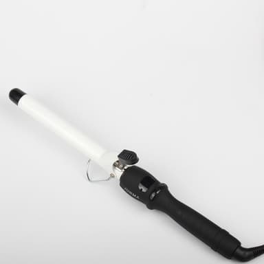 Anti-Scald LCD-skjerm Krølltang med 14 temperaturkontrollmodus Hvit 22mm