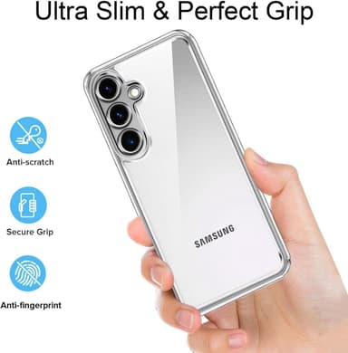 Samsung Galaxy S24 deksel ultra slim (Gjennomsiktig)