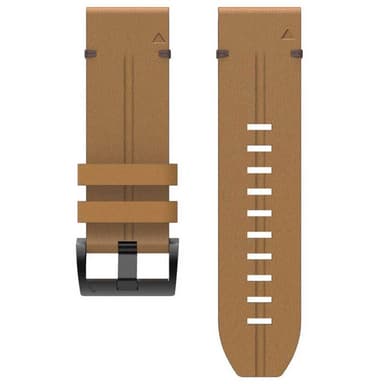 Nail lær klokkereim easyfit Garmin Fenix 6X - Sandstone