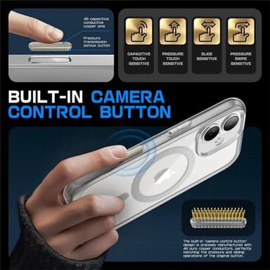 SUPCASE UB Mag deksel iPhone 16 Plus - Clear