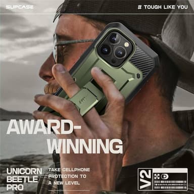SUPCASE UB Pro deksel iPhone 16 Pro - Guldan