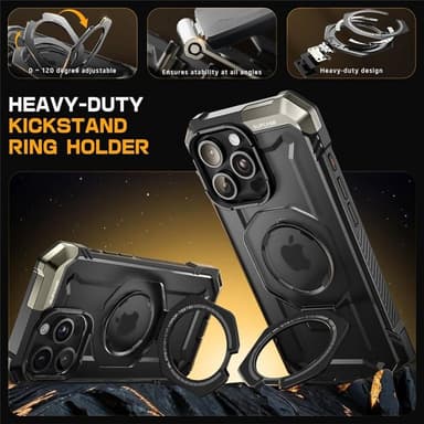SUPCASE UB Grip deksel iPhone 16 Pro Max - Svart