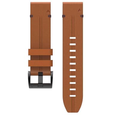 Nail lær klokkereim easyfit Garmin Fenix 8 Pro (47mm) - Chestnut Oak