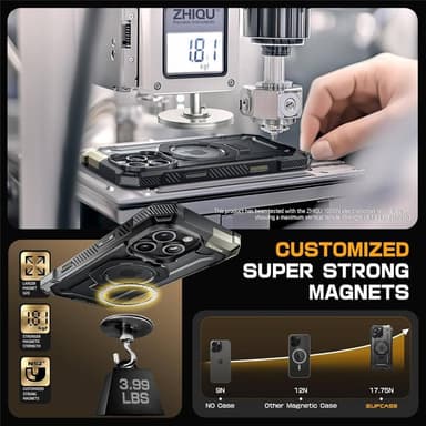 SUPCASE UB Grip deksel iPhone 16 Pro Max - Svart