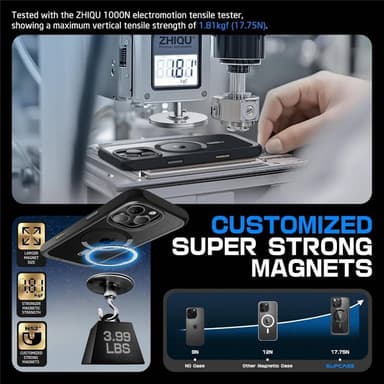 SUPCASE UB Mag deksel iPhone 16 Pro Max - Svart
