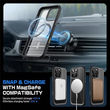 SUPCASE UB Mag deksel iPhone 16 Pro Max - Svart