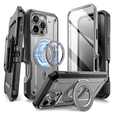 SUPCASE UB Pro Mag deksel iPhone 16 Pro - TiGray