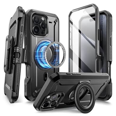 SUPCASE UB Pro Mag deksel iPhone 16 Pro - Svart