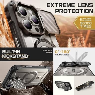 SUPCASE UB Mag XT deksel iPhone 16 Pro - TiGray