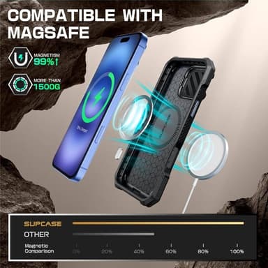 SUPCASE UB Mag XT deksel iPhone 16 - Tilt