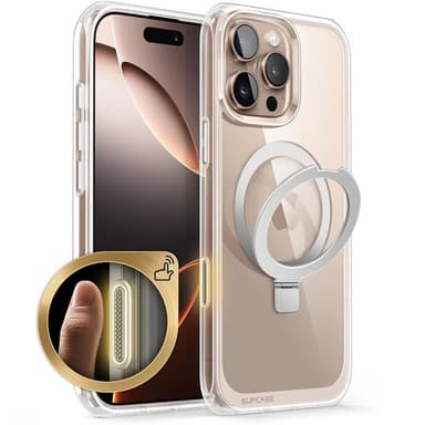 SUPCASE UB Mag Stand deksel iPhone 16 Pro - Clear
