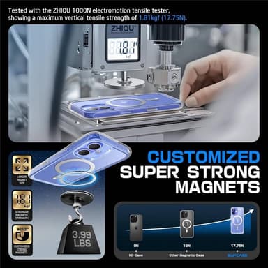 SUPCASE UB Mag Stand deksel iPhone 16 - Clear