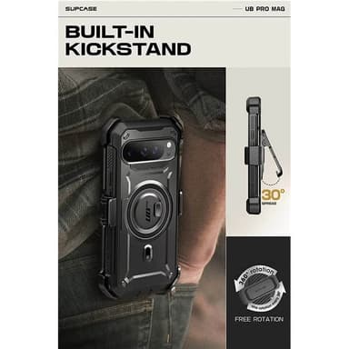 SUPCASE UB Pro Mag deksel Google Pixel 9 - Svart