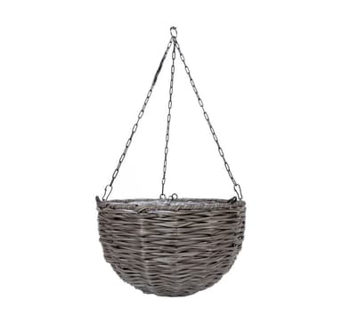 Hengende plantekasse FLETT D30xH20cm, grå