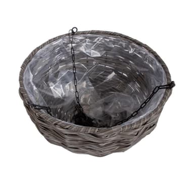 Hengende plantekasse FLETT D30xH20cm, grå