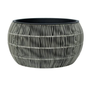 Plantekasse FLETT D48xH26cm, grå