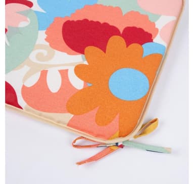 Pute til stol NORDIC FLOWER 39x39x2,5cm