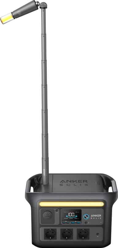 Anker Solix C800x 768Wh bærbar strømstasjon