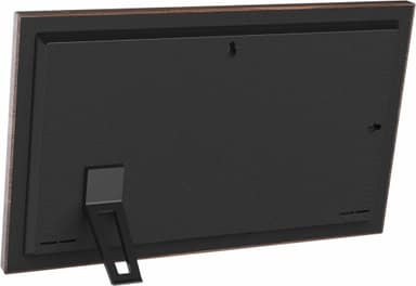 Sandstrøm IPS Frameo WiFi 15,6" digital fotoramme (brun)