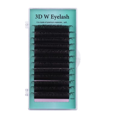 Mix Lashes - 8-15mm blandet brett Femkløverformet