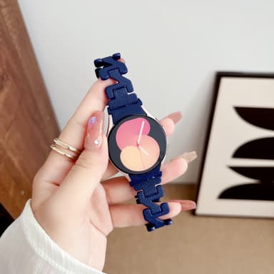 Z-formet klokkerem for Samsung Galaxy Watch 4/5 & 6 & 5Pro Blå Samsung Galaxy Watch6