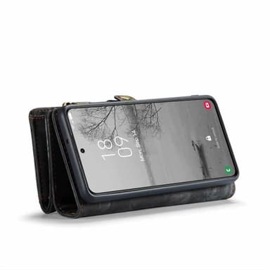 CaseMe mobildeksel 008 8-kort Samsung Galaxy S24 Plus - Svart/grå