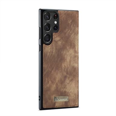 CaseMe mobildeksel 008 8-kort Samsung Galaxy S24 Ultra - Brun