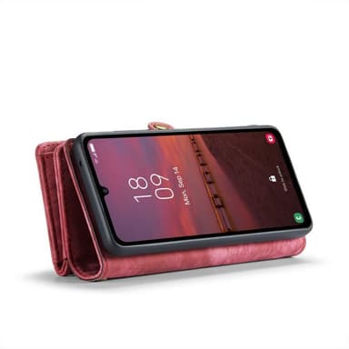CaseMe mobildeksel 008 8-kort Samsung Galaxy A35 - Rød