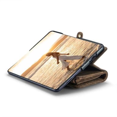 CaseMe mobildeksel 008 5-kort Samsung Galaxy Z Fold 6 - Brun